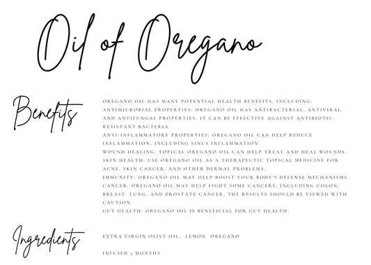 Oil of Oregano